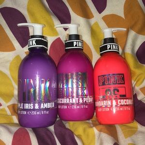 Pink lotion not used smells super good